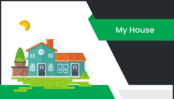 నా ఇల్లు తెలుగు వ్యాసం Essay on My House in Telugu