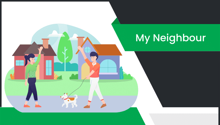 నా పొరుగువాడు తెలుగు వ్యాసం Essay on My Neighbour in Telugu