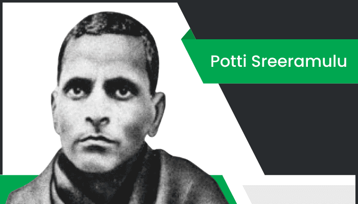 పొట్టి శ్రీరాములు బయోగ్రఫీ Potti Sreeramulu Biography in Telugu